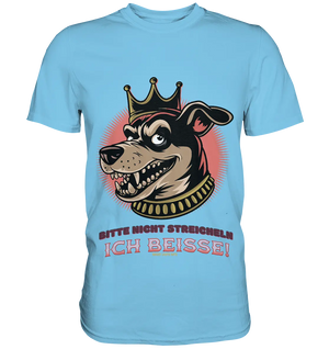 Nicht Streicheln - Ich Beiße! - Premium Shirt Bright Lights Arts