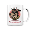 Nicht Streicheln - Ich Beiße! - Tasse glossy Bright Lights Arts