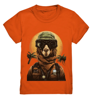 Night Ops Camel – Abenteuerliches und humorvolles Wüstendesign - Kids Premium Shirt Bright Lights Arts