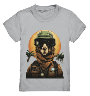 Night Ops Camel – Abenteuerliches und humorvolles Wüstendesign - Kids Premium Shirt Bright Lights Arts