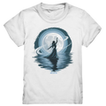 Nightfall Elegance Die Tänzerin im Mondlicht - Kids Premium Shirt Bright Lights Arts