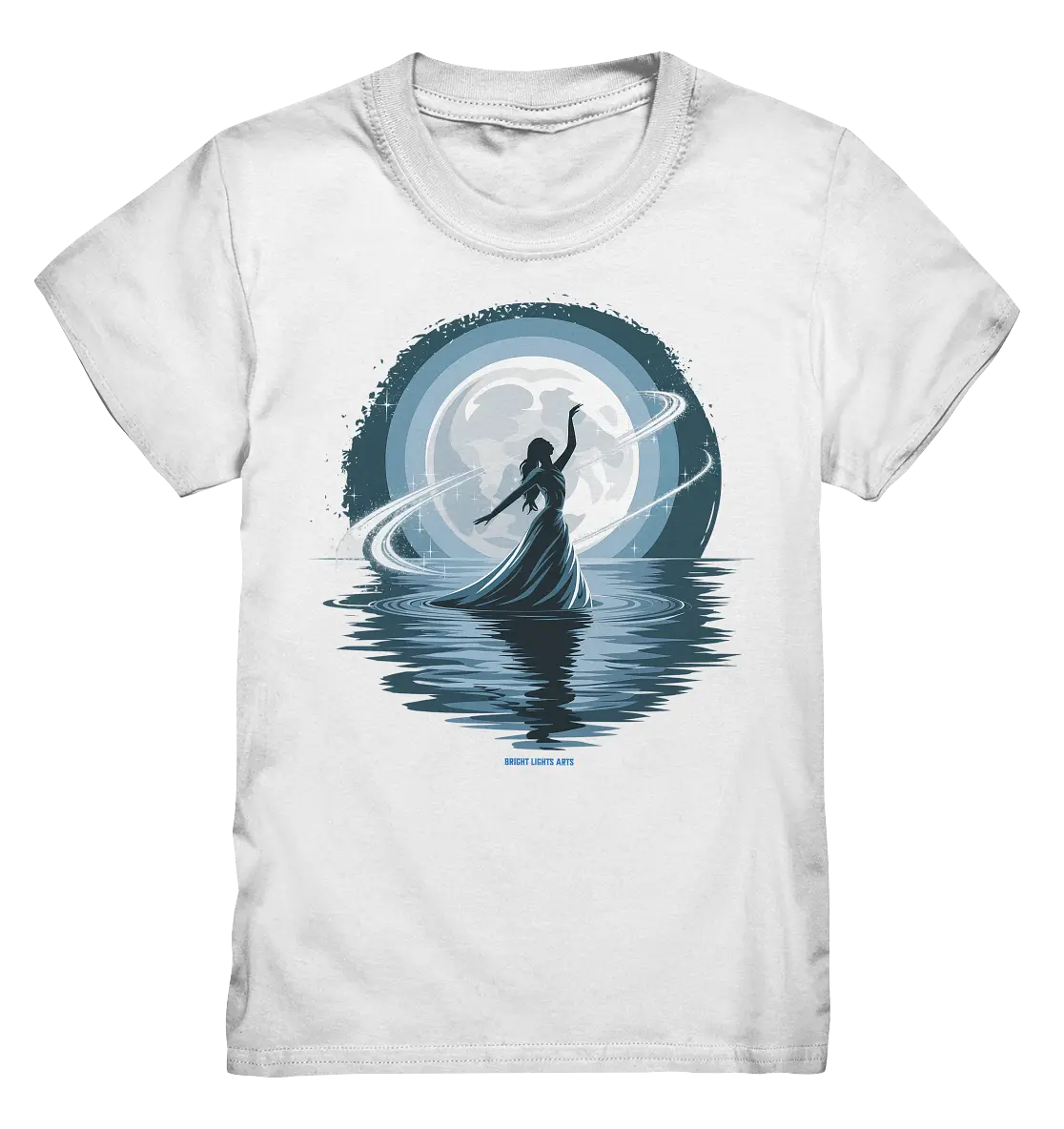 Nightfall Elegance Die Tänzerin im Mondlicht - Kids Premium Shirt Bright Lights Arts
