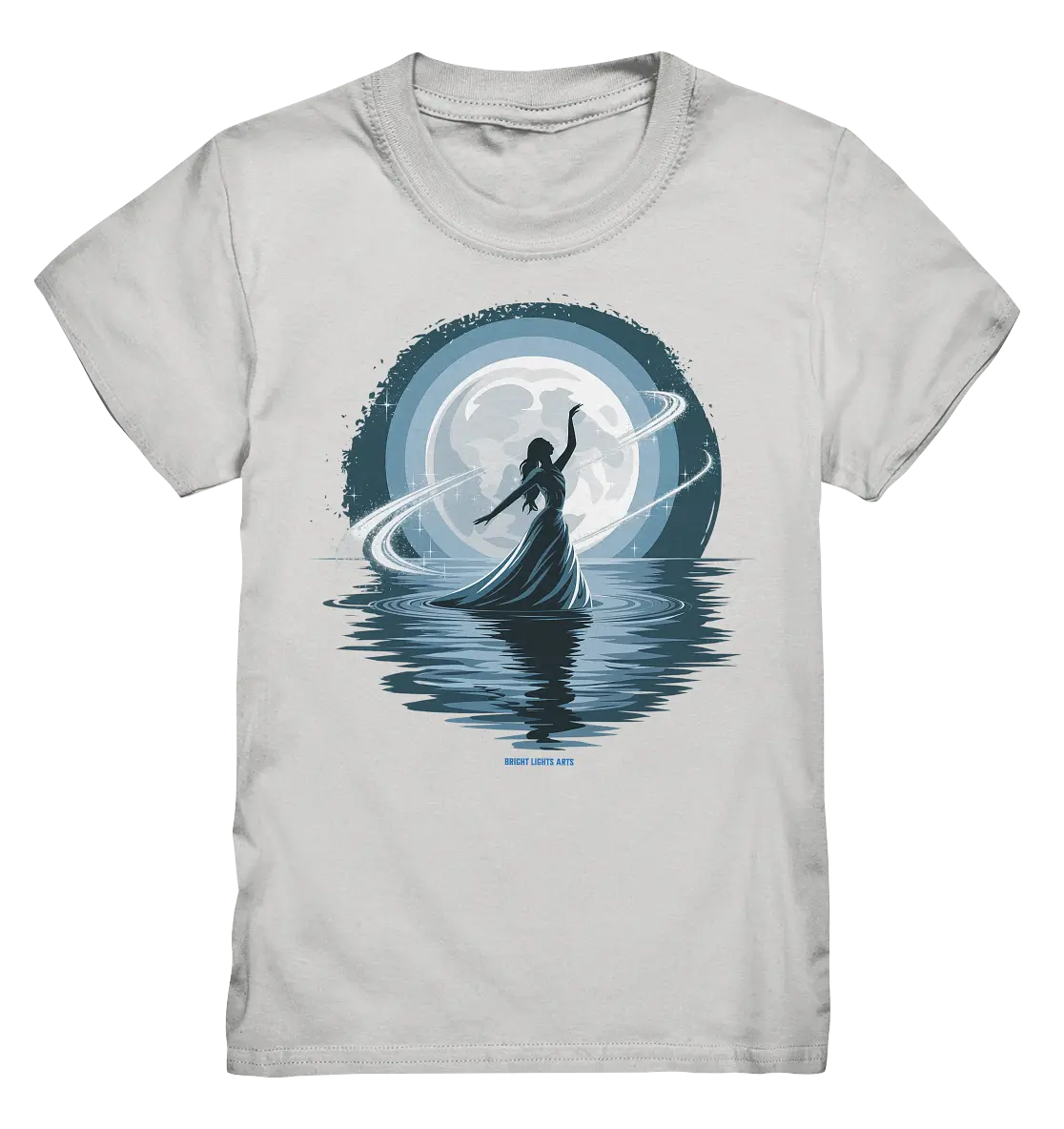 Nightfall Elegance Die Tänzerin im Mondlicht - Kids Premium Shirt Bright Lights Arts