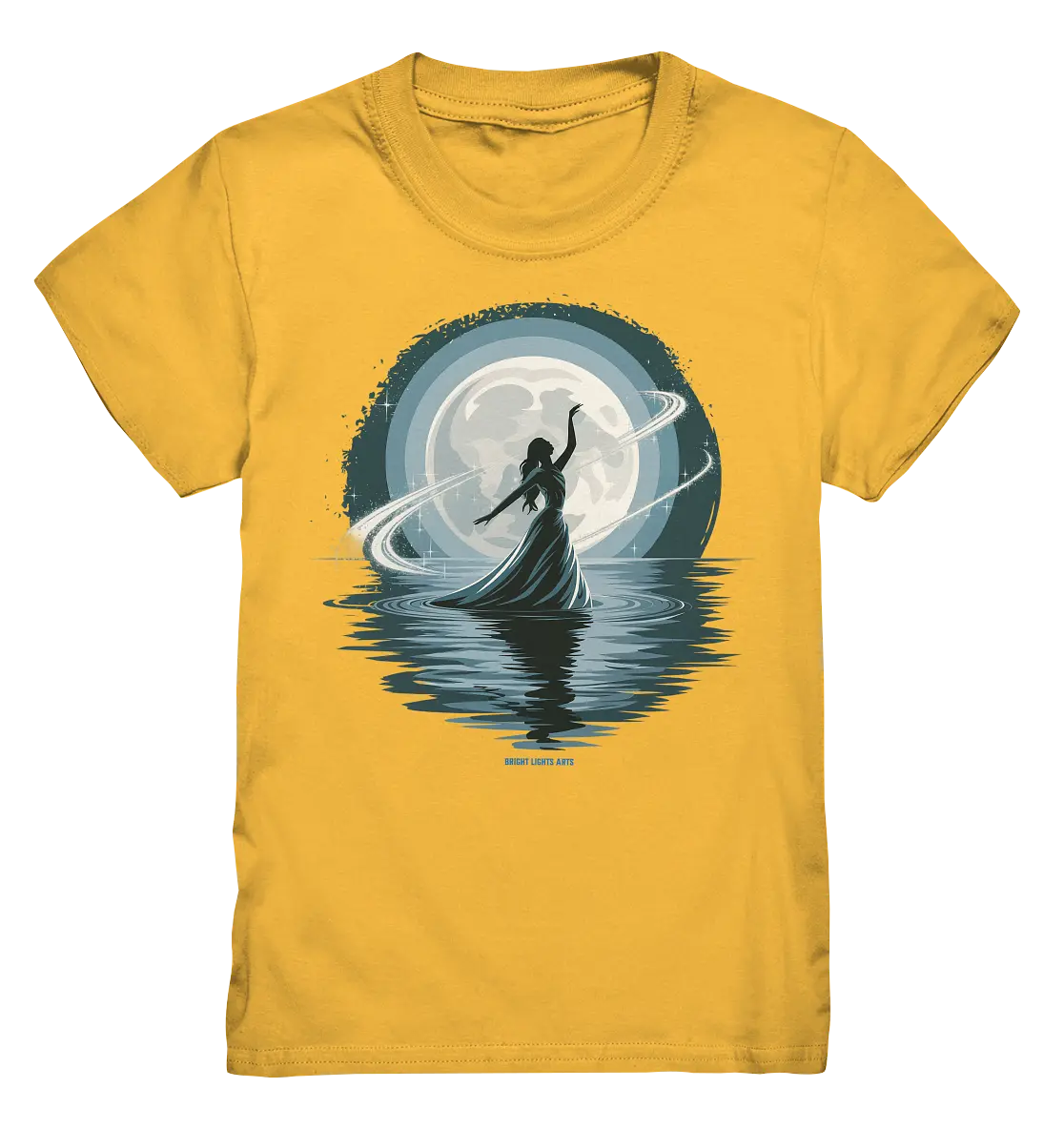 Nightfall Elegance Die Tänzerin im Mondlicht - Kids Premium Shirt Bright Lights Arts