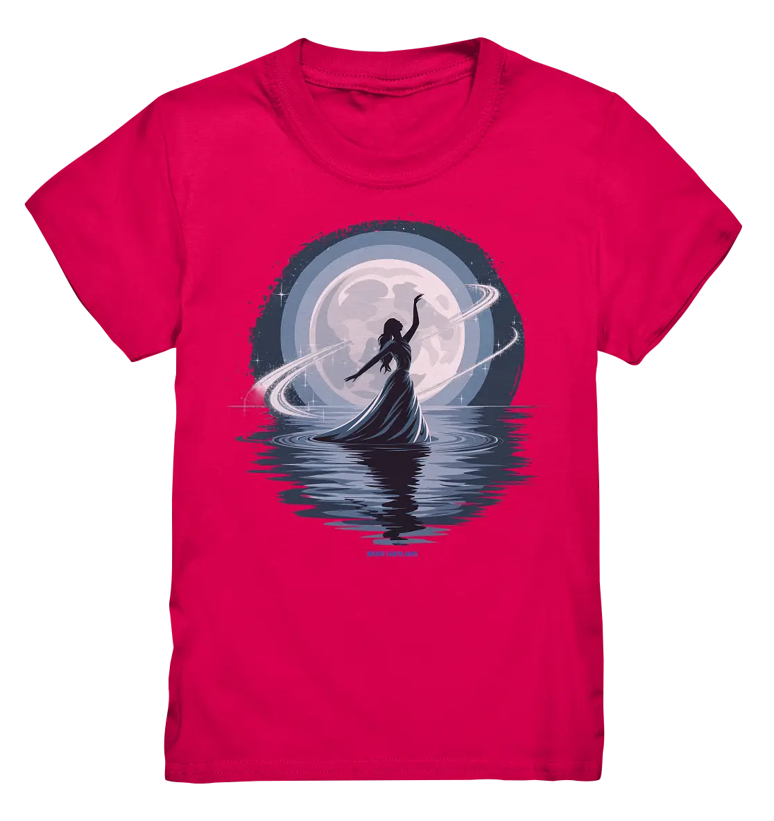 Nightfall Elegance Die Tänzerin im Mondlicht - Kids Premium Shirt Bright Lights Arts
