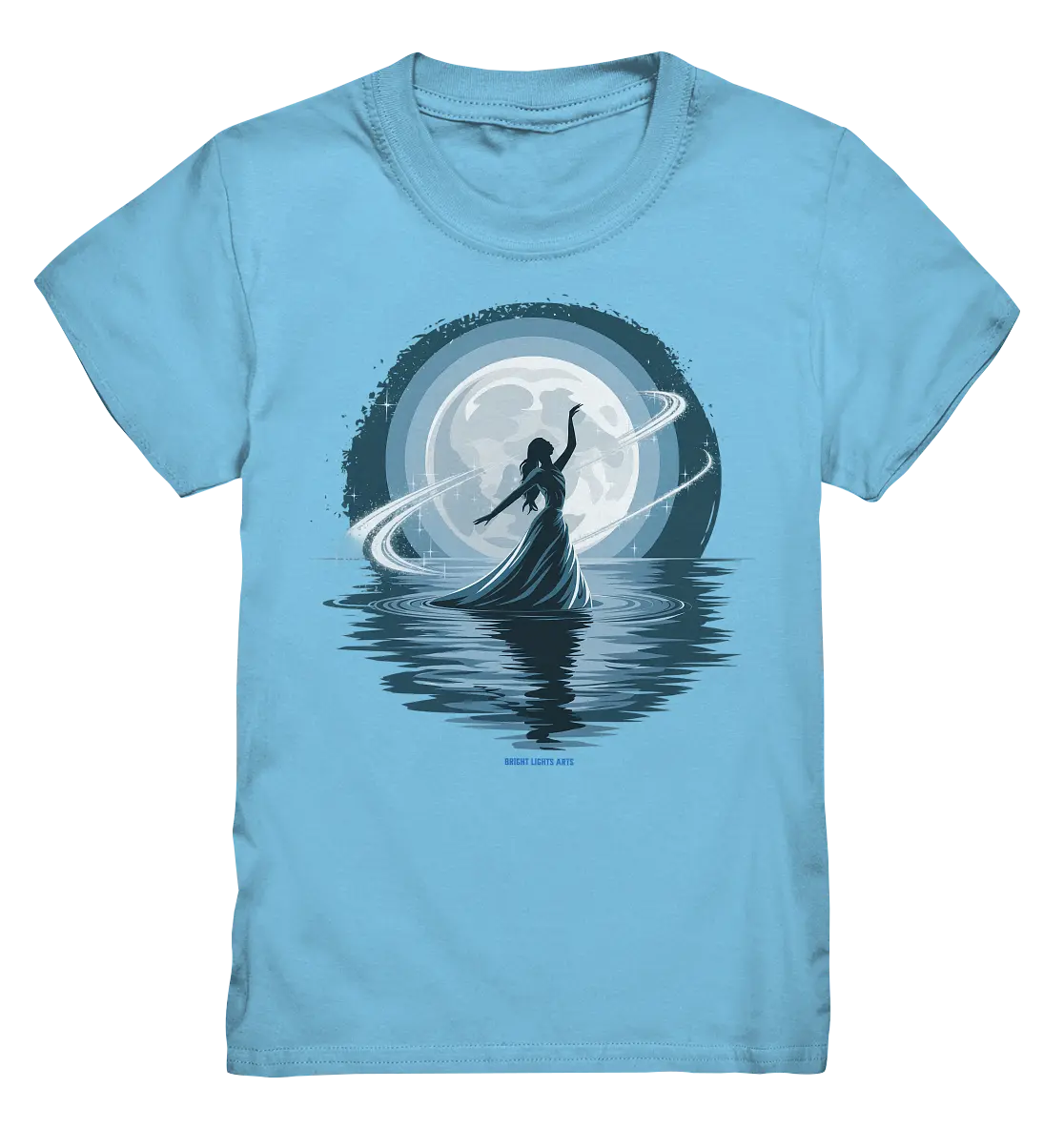 Nightfall Elegance Die Tänzerin im Mondlicht - Kids Premium Shirt Bright Lights Arts