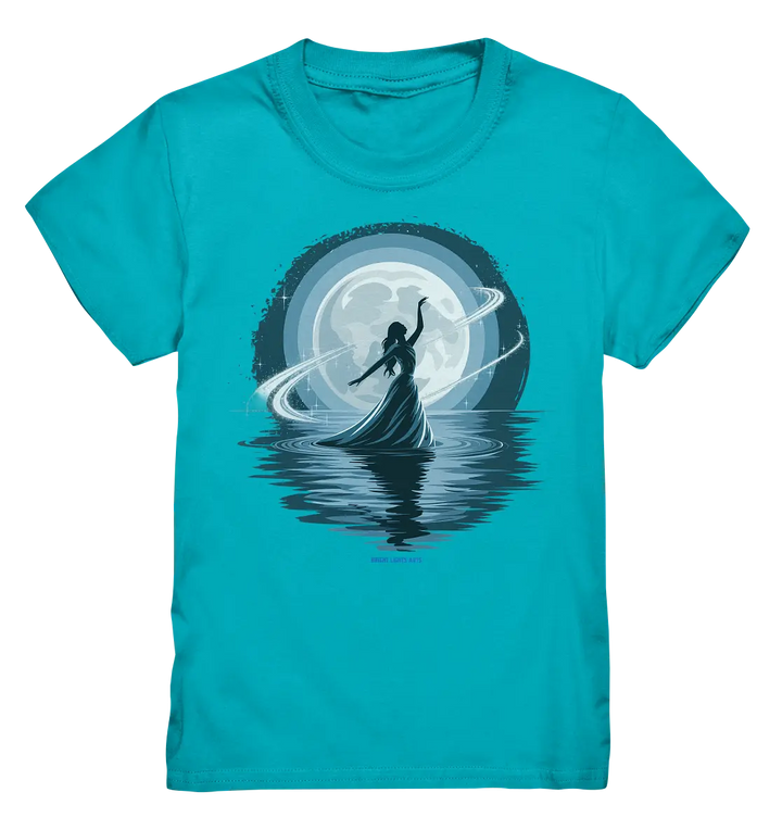 Nightfall Elegance Die Tänzerin im Mondlicht - Kids Premium Shirt Bright Lights Arts