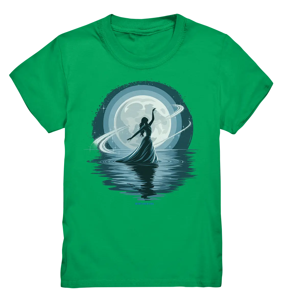 Nightfall Elegance Die Tänzerin im Mondlicht - Kids Premium Shirt Bright Lights Arts