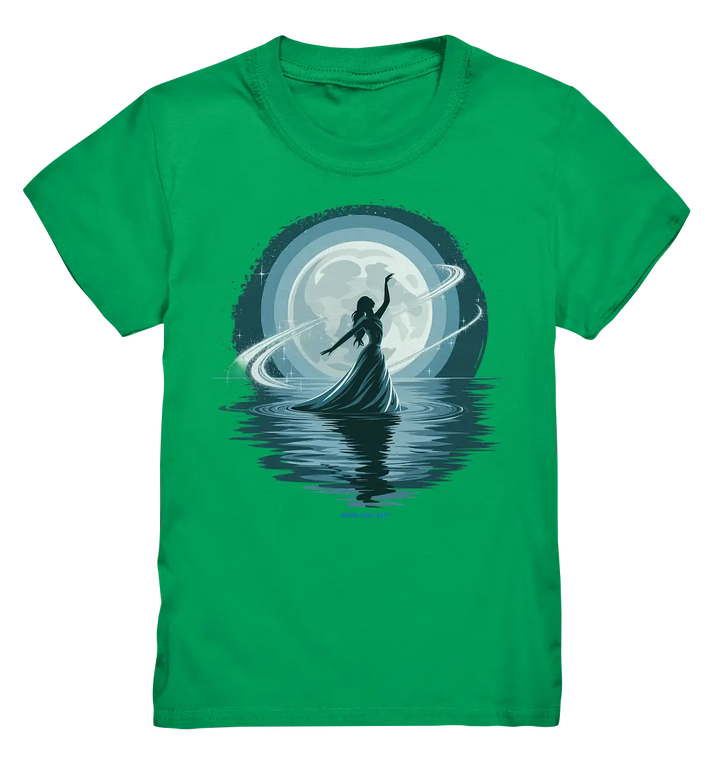Nightfall Elegance Die Tänzerin im Mondlicht - Kids Premium Shirt Bright Lights Arts