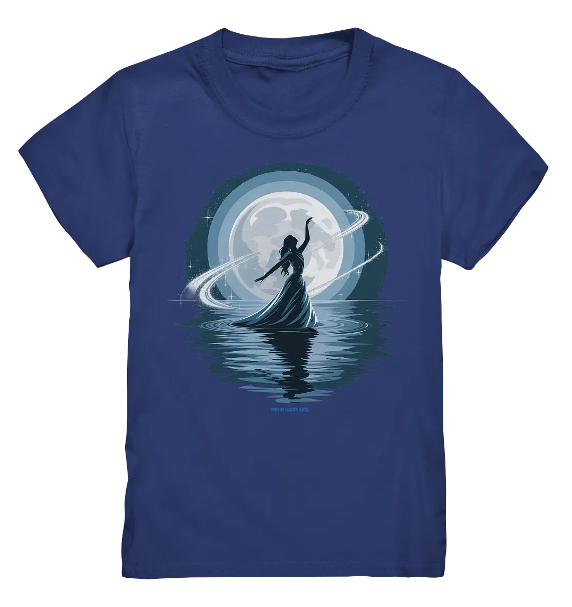 Nightfall Elegance Die Tänzerin im Mondlicht - Kids Premium Shirt Bright Lights Arts