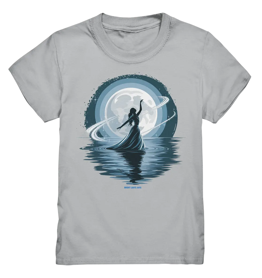 Nightfall Elegance Die Tänzerin im Mondlicht - Kids Premium Shirt Bright Lights Arts