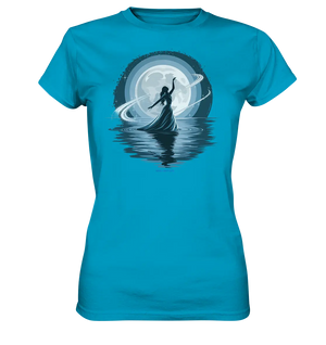 Nightfall Elegance Die Tänzerin im Mondlicht - Ladies Premium Shirt Bright Lights Arts