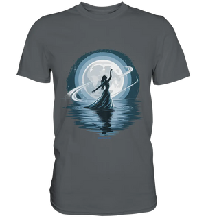 Nightfall Elegance Die Tänzerin im Mondlicht - Premium Shirt Bright Lights Arts
