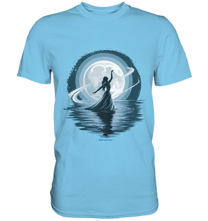Nightfall Elegance Die Tänzerin im Mondlicht - Premium Shirt Bright Lights Arts