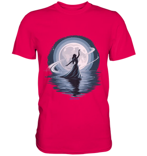 Nightfall Elegance Die Tänzerin im Mondlicht - Premium Shirt Bright Lights Arts