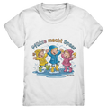 Pfützen-Spaß: Kinder im Regen - Kids Premium Shirt Bright Lights Arts