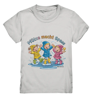 Pfützen-Spaß: Kinder im Regen - Kids Premium Shirt Bright Lights Arts