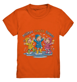 Pfützen-Spaß: Kinder im Regen - Kids Premium Shirt Bright Lights Arts