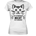 Pixel-Katze: Schnurren statt Schnarchen - Ladies Premium Shirt Bright Lights Arts