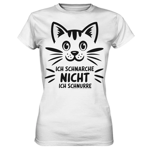 Pixel-Katze: Schnurren statt Schnarchen - Ladies Premium Shirt Bright Lights Arts