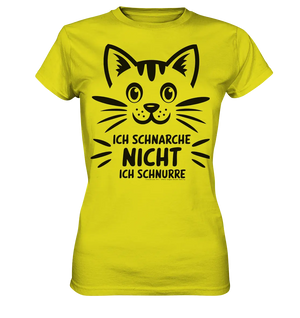 Pixel-Katze: Schnurren statt Schnarchen - Ladies Premium Shirt Bright Lights Arts