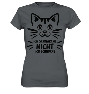 Pixel-Katze: Schnurren statt Schnarchen - Ladies Premium Shirt Bright Lights Arts