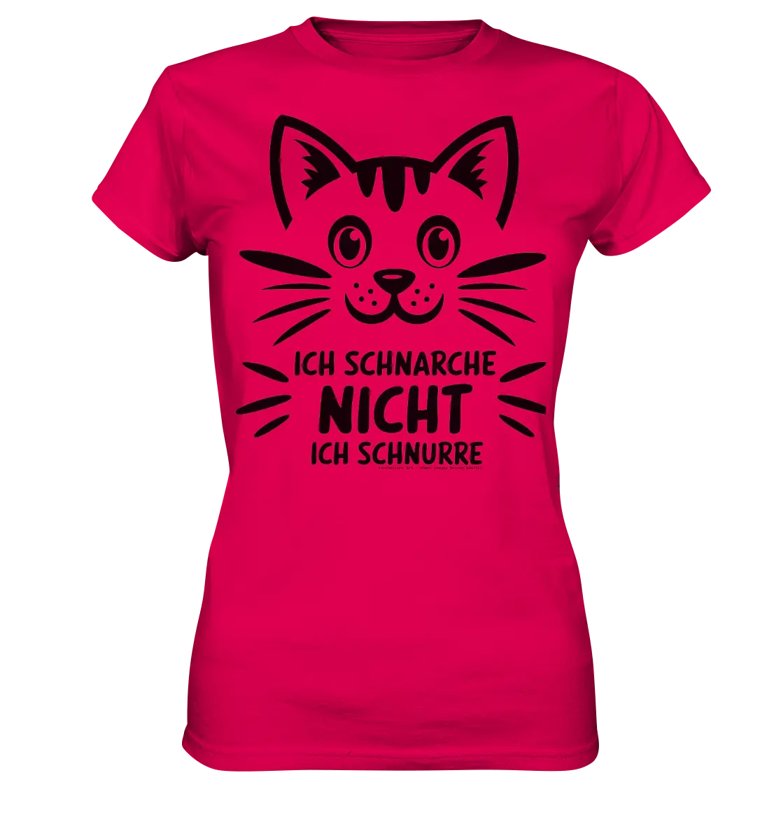 Pixel-Katze: Schnurren statt Schnarchen - Ladies Premium Shirt Bright Lights Arts