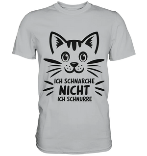 Pixel-Katze: Schnurren statt Schnarchen - Premium Shirt Bright Lights Arts