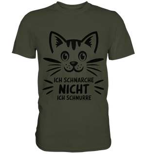 Pixel-Katze: Schnurren statt Schnarchen - Premium Shirt Bright Lights Arts