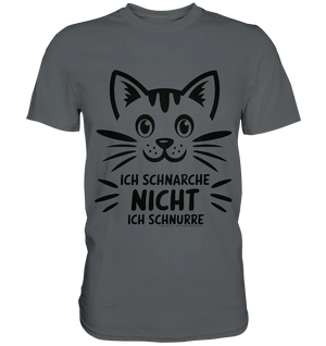 Pixel-Katze: Schnurren statt Schnarchen - Premium Shirt Bright Lights Arts