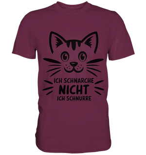 Pixel-Katze: Schnurren statt Schnarchen - Premium Shirt Bright Lights Arts