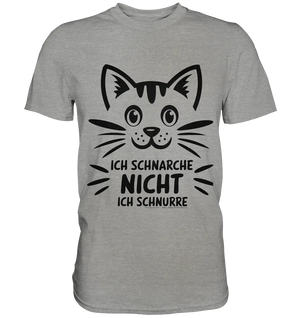 Pixel-Katze: Schnurren statt Schnarchen - Premium Shirt Bright Lights Arts