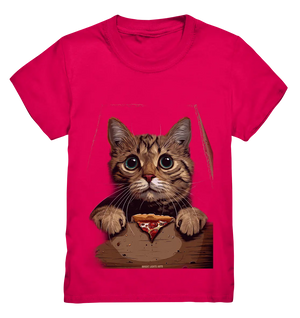 Pizza Cat - Niedlich & Humorvoll - Kids Premium Shirt Bright Lights Arts