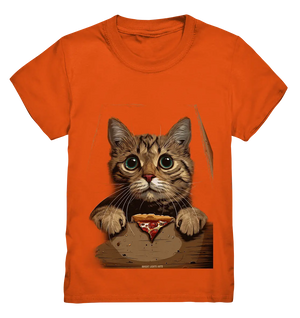Pizza Cat - Niedlich & Humorvoll - Kids Premium Shirt Bright Lights Arts