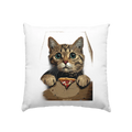 Pizza Cat - Niedlich & Humorvoll - Kissen 40x40cm Bright Lights Arts