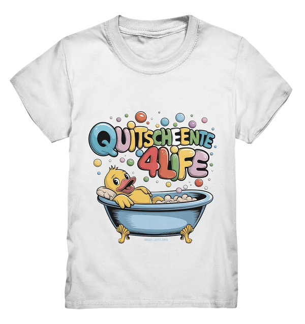 Quietscheente 4Life – Spaß, Farben und Badefreude - Kids Premium Shirt Bright Lights Arts