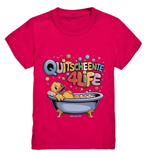 Quietscheente 4Life – Spaß, Farben und Badefreude - Kids Premium Shirt Bright Lights Arts