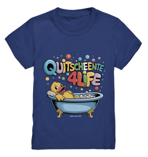 Quietscheente 4Life – Spaß, Farben und Badefreude - Kids Premium Shirt Bright Lights Arts