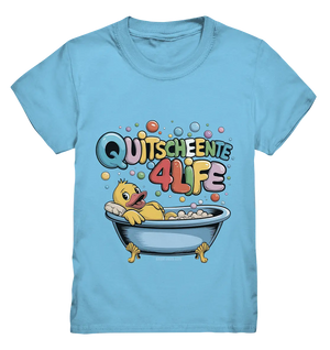 Quietscheente 4Life – Spaß, Farben und Badefreude - Kids Premium Shirt Bright Lights Arts