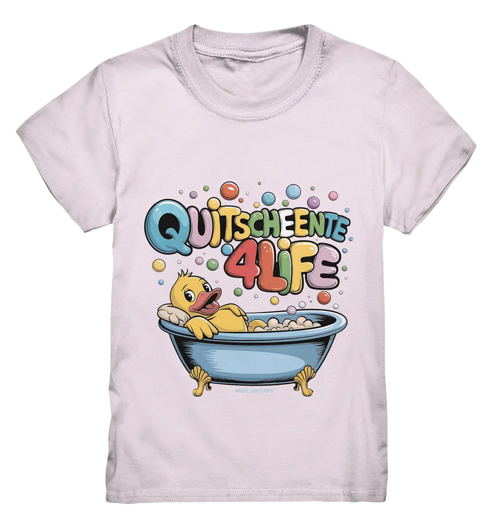 Quietscheente 4Life – Spaß, Farben und Badefreude - Kids Premium Shirt Bright Lights Arts
