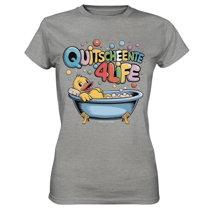 Quietscheente 4Life – Spaß, Farben und Badefreude - Ladies Premium Shirt Bright Lights Arts