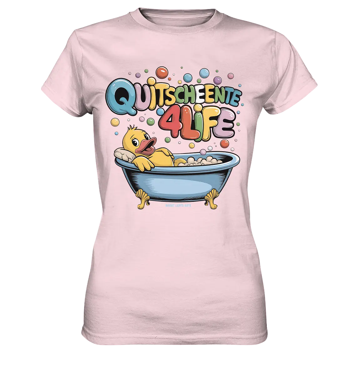 Quietscheente 4Life – Spaß, Farben und Badefreude - Ladies Premium Shirt Bright Lights Arts