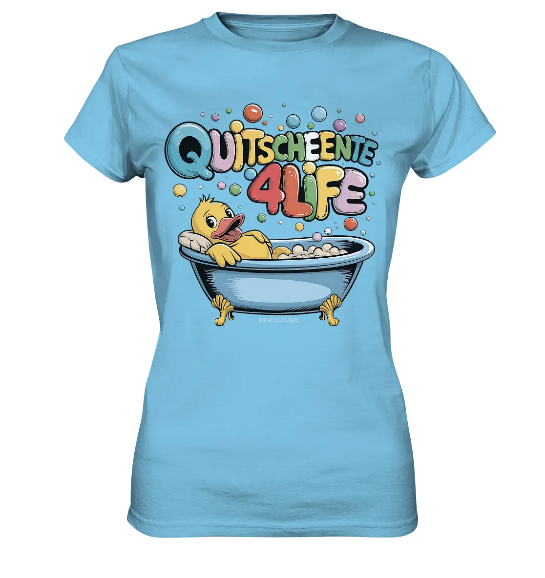 Quietscheente 4Life – Spaß, Farben und Badefreude - Ladies Premium Shirt Bright Lights Arts