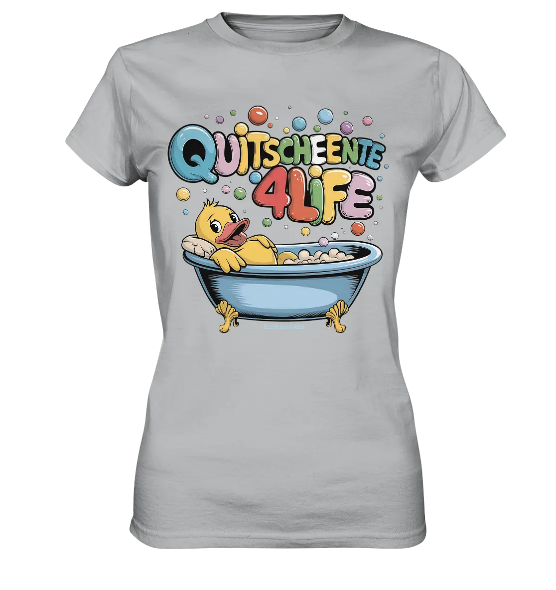 Quietscheente 4Life – Spaß, Farben und Badefreude - Ladies Premium Shirt Bright Lights Arts