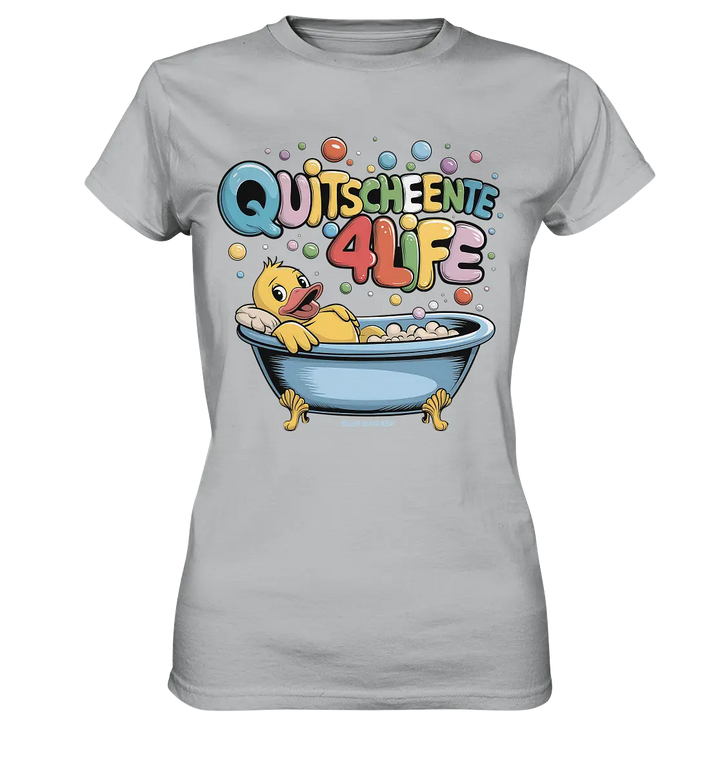 Quietscheente 4Life – Spaß, Farben und Badefreude - Ladies Premium Shirt Bright Lights Arts