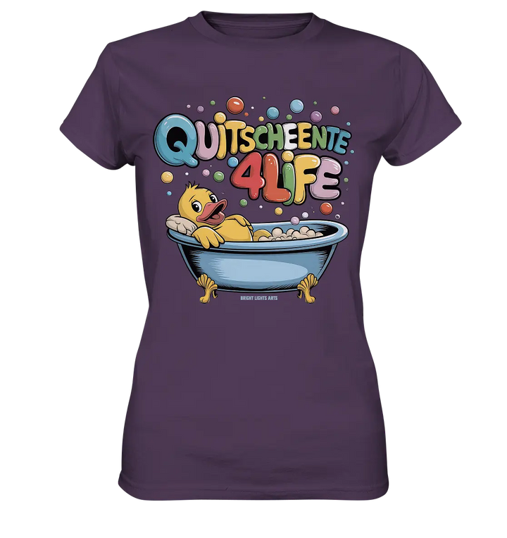 Quietscheente 4Life – Spaß, Farben und Badefreude - Ladies Premium Shirt Bright Lights Arts