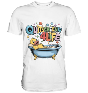 Quietscheente 4Life – Spaß, Farben und Badefreude - Premium Shirt Bright Lights Arts