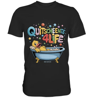 Quietscheente 4Life – Spaß, Farben und Badefreude - Premium Shirt Bright Lights Arts