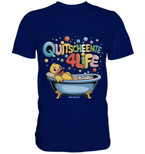 Quietscheente 4Life – Spaß, Farben und Badefreude - Premium Shirt Bright Lights Arts