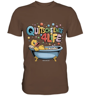 Quietscheente 4Life – Spaß, Farben und Badefreude - Premium Shirt Bright Lights Arts